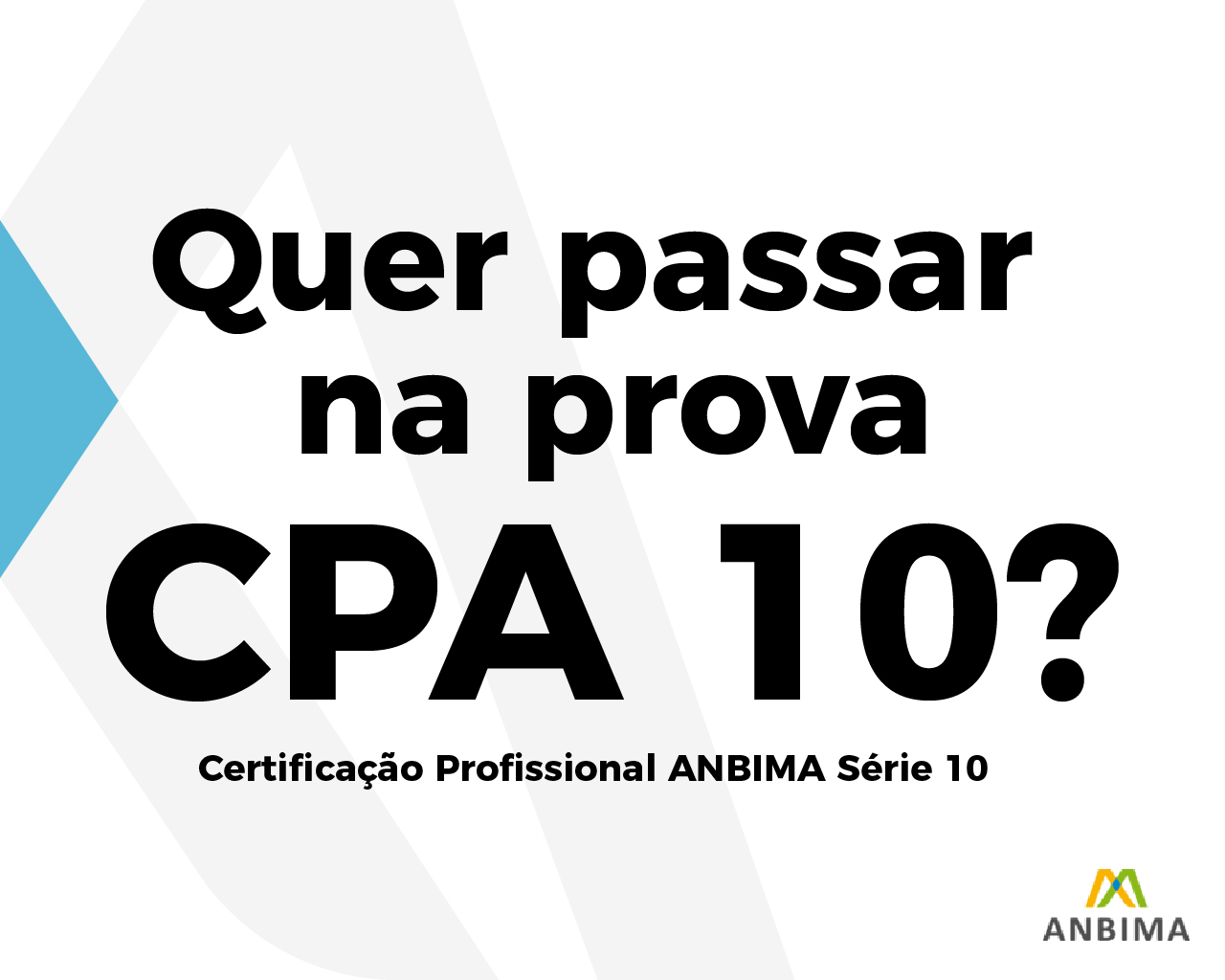 Quer Passar Na Prova Cpa Saiba Como Coopbank